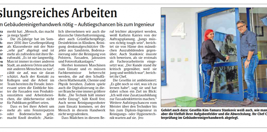 Aktueller Pressebericht