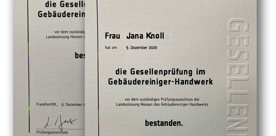 Erfolgreiche Gesellenprüfungen!